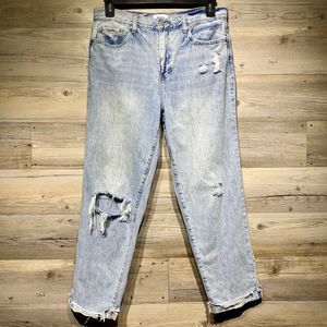 Pistola Presley High Rise Relaxed Roller Jeans - By My Side Sz 30 (32x25) Cuffed